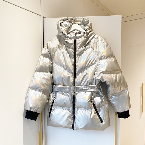 7 For All Man Kind Holographic Puffer - Picture 6 of 17